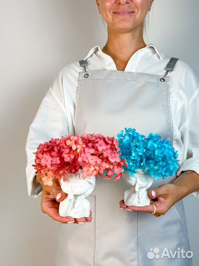 Композиция из стабилизированной гортензии 