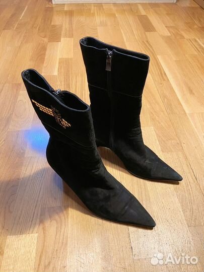 Зимние сапоги с мехом