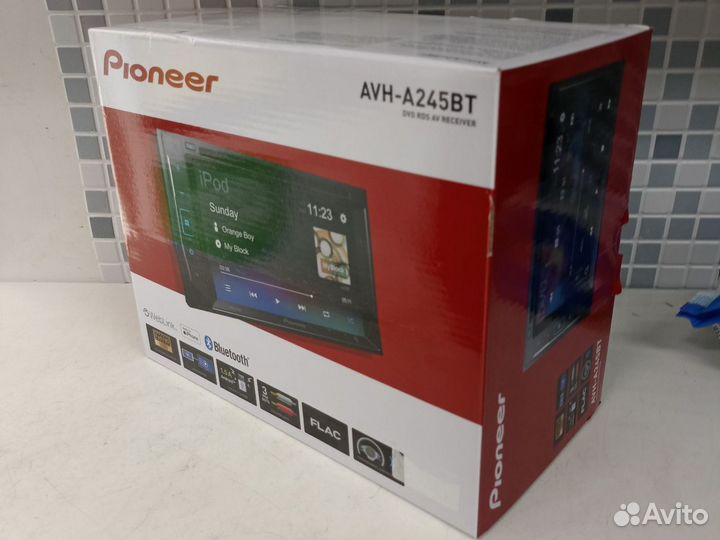 Автомагнитола CD/DVD Pioneer 2DIN 4х50Вт