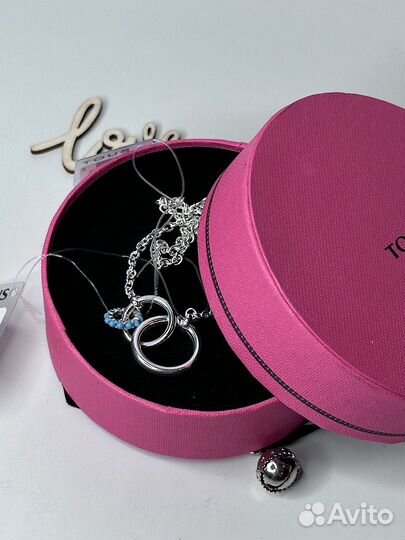 Колье tous hold бирюза