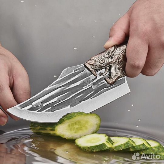 Кухонный нож топорик