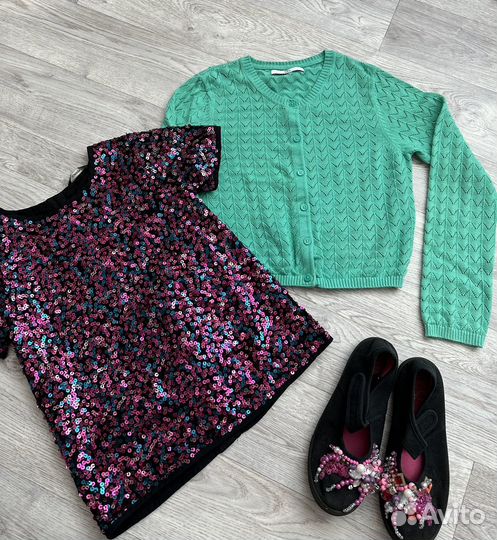 Детская одежда/обувь пакетом 6-7-8-9лет