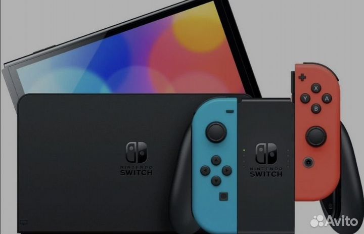 Игровая приставка Nintendo Switch 2 комлекта