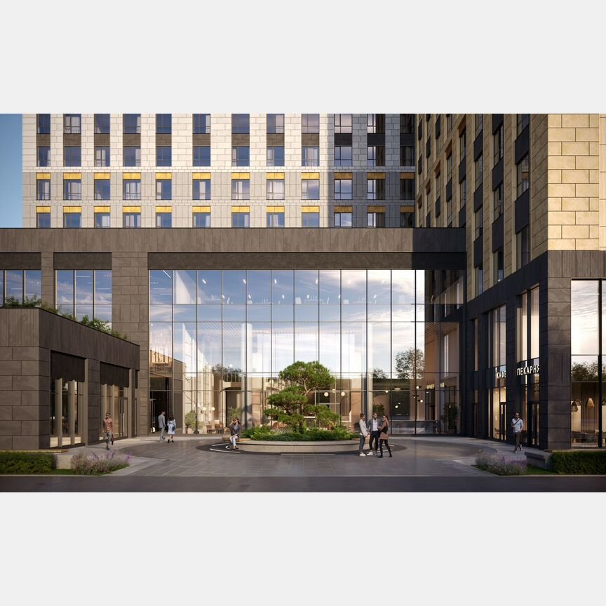 1-к. квартира, 34,1 м², 21/23 эт.