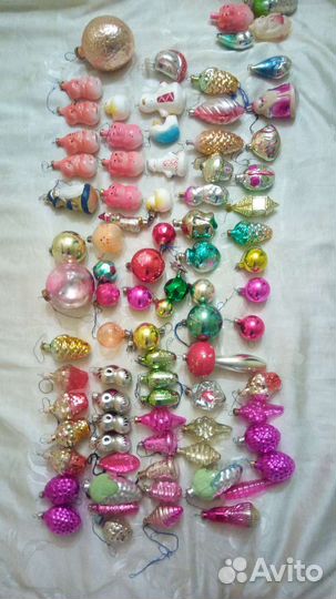 Елочные игрушки СССР