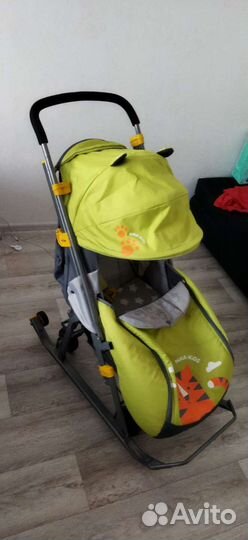 Коляска санки