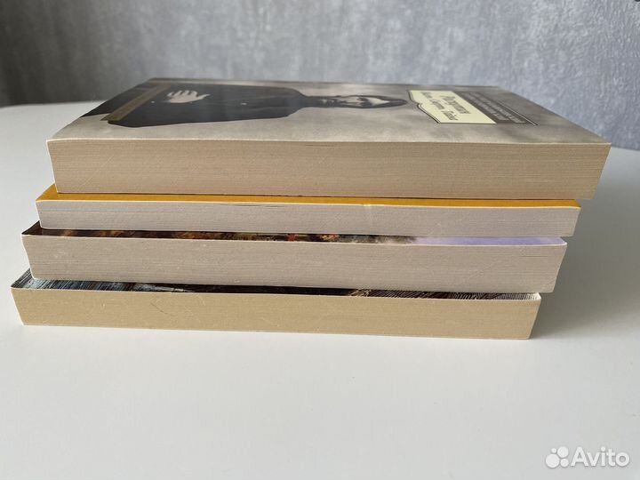 Книги издательство Азбука 4 шт. в мягкой обложке