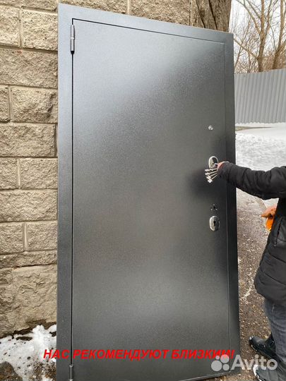 Тёплая дверь металлическая с установкой сегодня