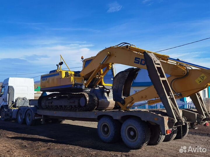 Грузоперевозки, трал, полуприцеп