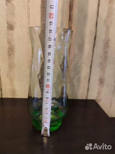 Ваза цветное стекло СССР