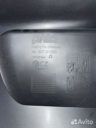 Задний бампер peugeot 307