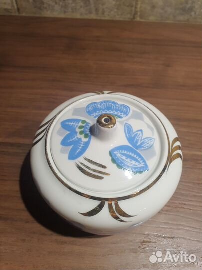 Сахарница фарфор ссср.Вербилки
