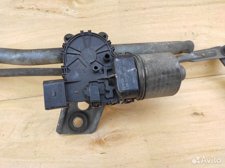 Мотор стеклоочистителя лобового стекла Astra H