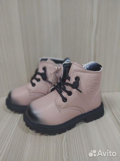Демисезонные ботинки для девочки, 24 размер