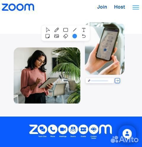 Zoom подсписка