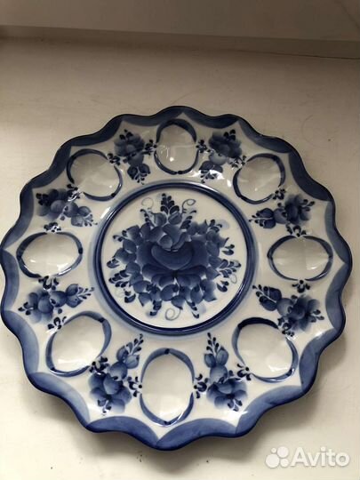 Тарелка для пасхальных яиц