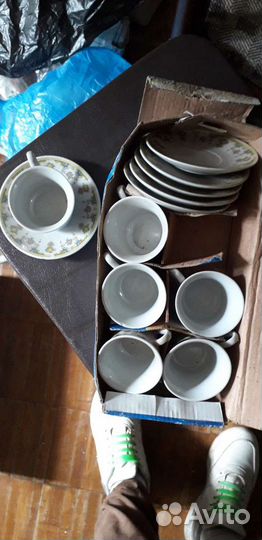 Чашка с блюдцем