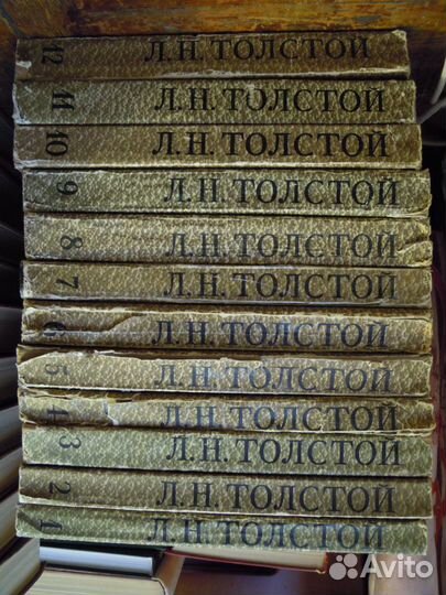 Толстой Л. собрание сочинений в 12 томах