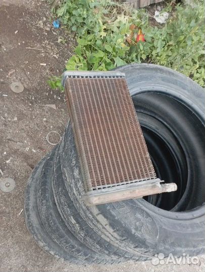 Радиатор печки 2108-2115 медный 2х рядный