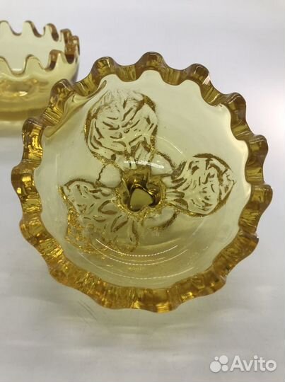 Посуда цветное стекло СССР