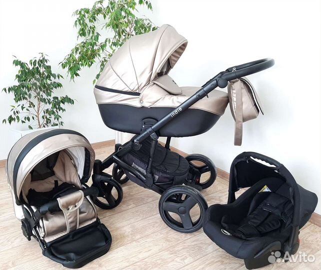 Коляска Peppy Indie 3в1