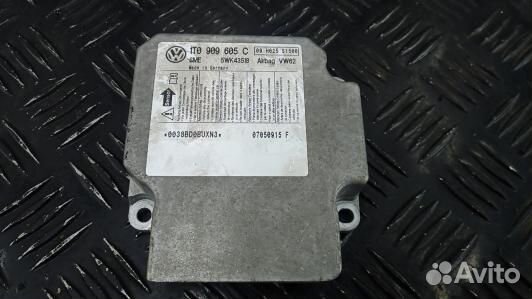Блок управления airbag volkswagen touran (1T1, 1T2