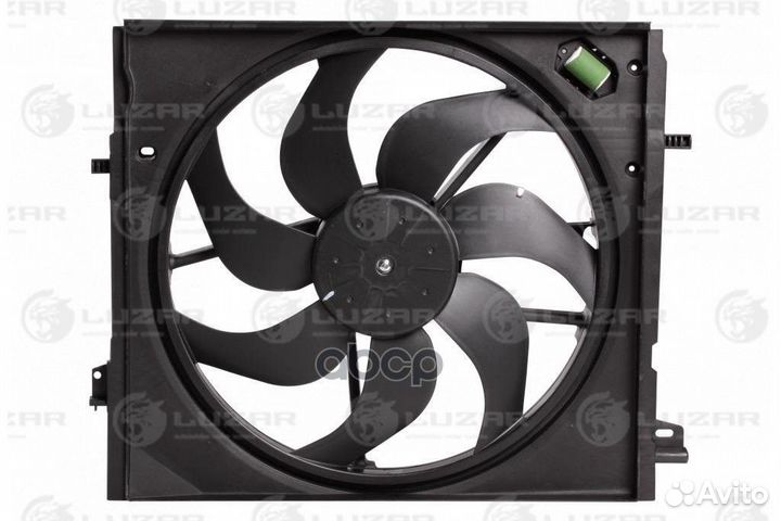 Э/вентилятор охл. с кожухом для а/м Nissan Qash