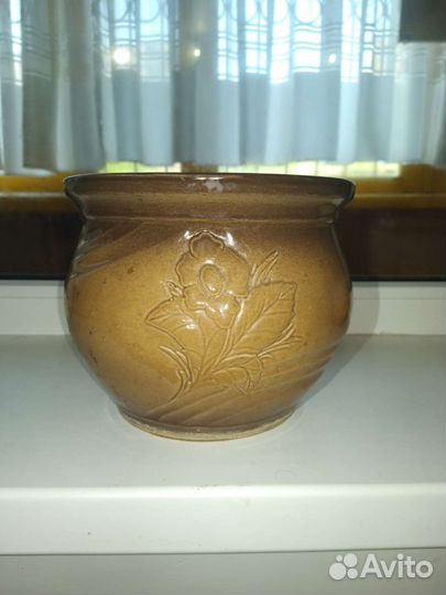 Цветочные горшки бу