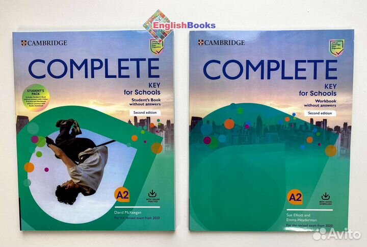 Complete KEY for schools, комплект (sb,wb,cd)новые
