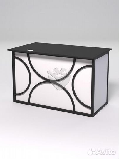 Стол однотумбовый офисный С-06А (левосторонний) &q