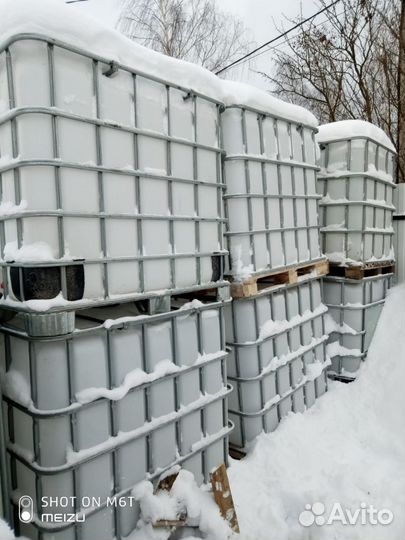 Еврокуб 1000 литров, мытые, хорошее состояние