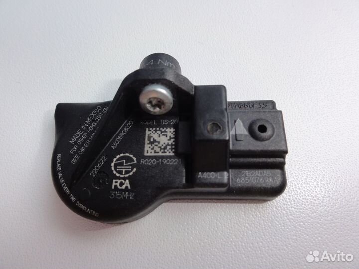 Tpms, датчики 315 мгц 68510769AA для Jeep Wrangler