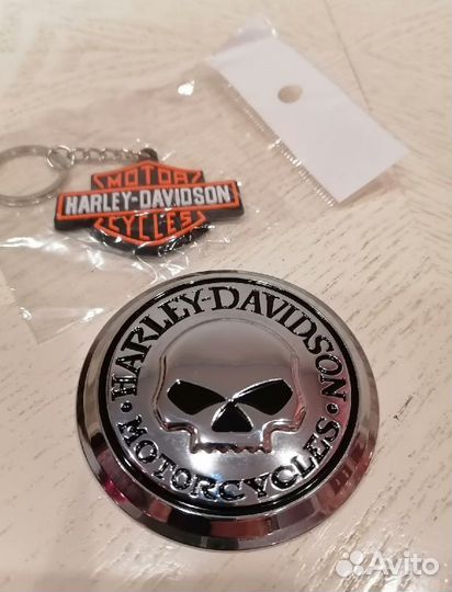 Накладка на пробку бензобака Harley Davidson