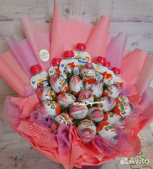 Букет из киндеров