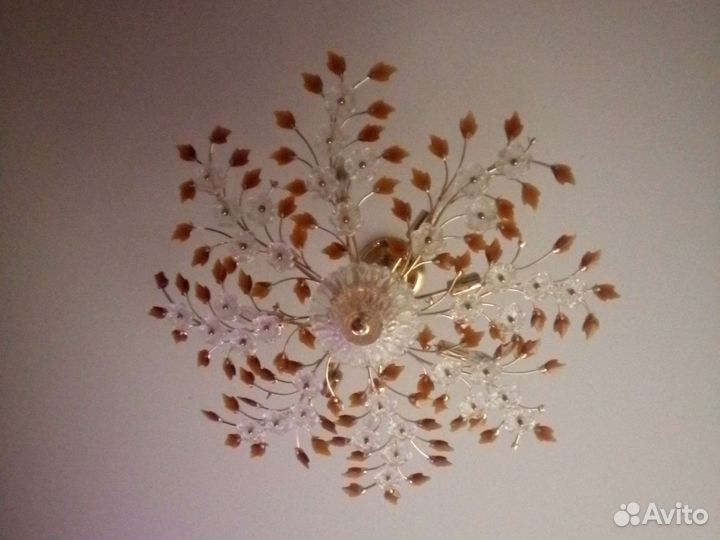 Люстра потолочная бу