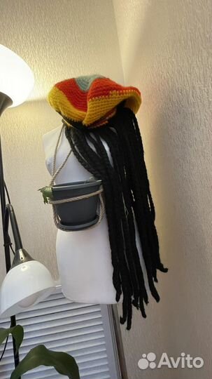 Шапка растамана взяаная