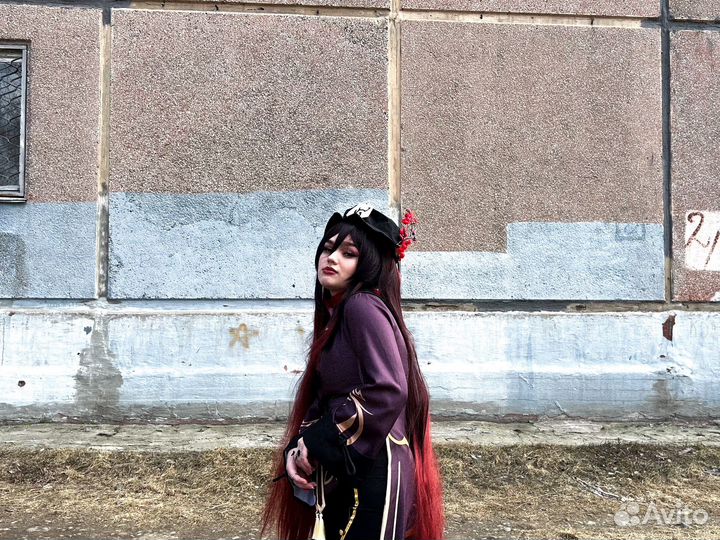 Косплей геншин ху тао