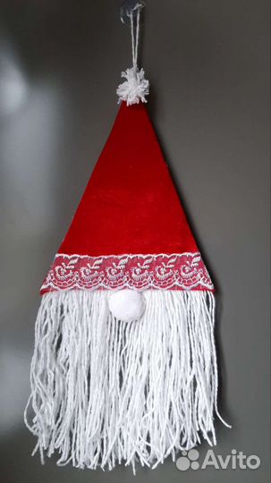 Новогодний венок ручной работы