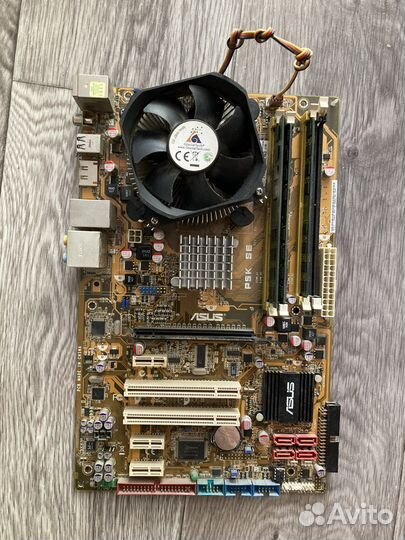 Материнская плата Asus p5k se проц Xeon x5460