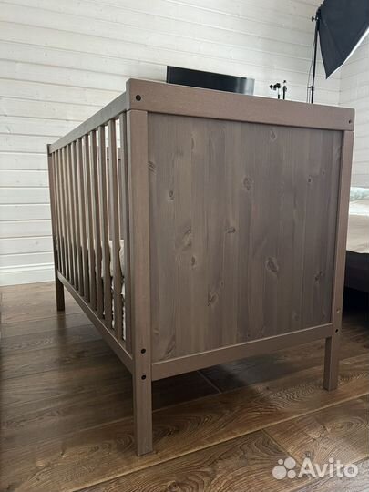 Детская кроватка IKEA сундвик