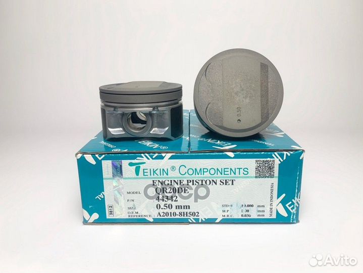 Поршни без колец на 4 цил.nissan qr20de 1.2x1.2x2