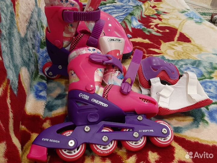 Коньки и ролики 2 в 1