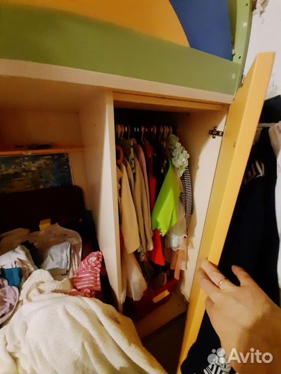 Детская кровать чердак