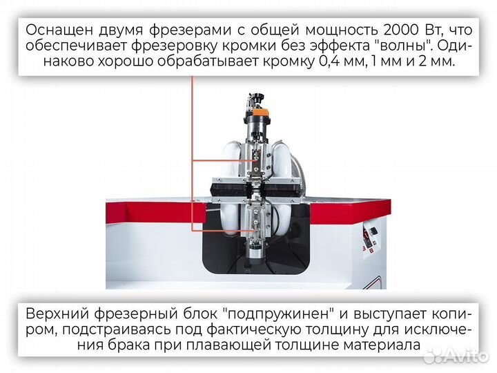 Кромкофрезерный станок trimm 2000