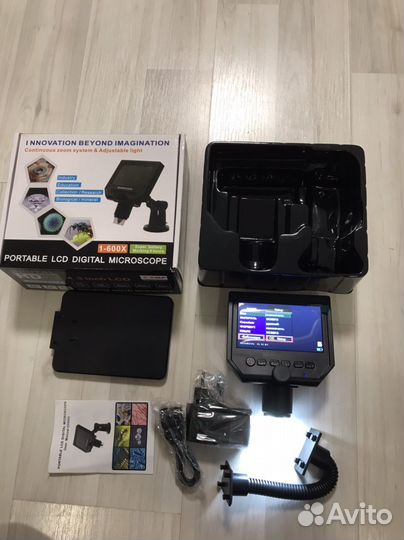 Цифровой микроскоп новый