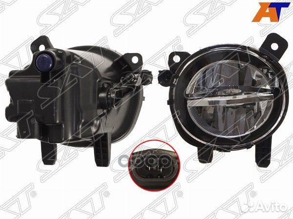 Фара противотуманная BMW 1-4 series F20/F21/F22