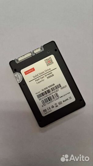 Ssd диск 500 GB Новый