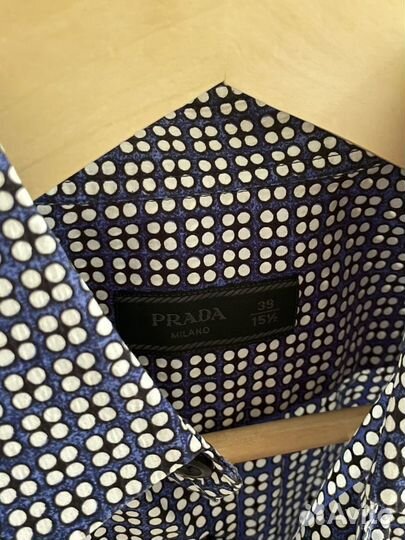 Prada Milano рубашка оригинал cotton print