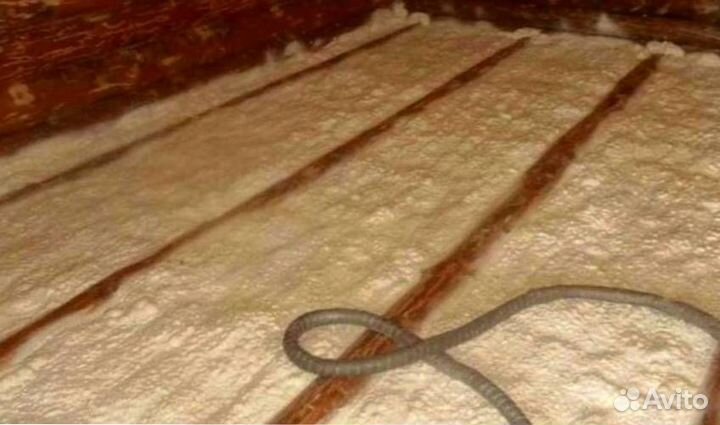 Утепление ангара пенополиуретаном (ППУ)