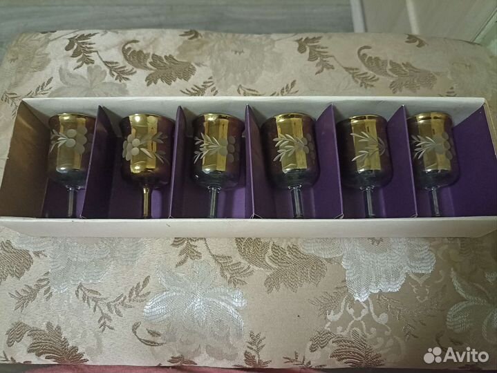 Хрустальные рюмки СССР